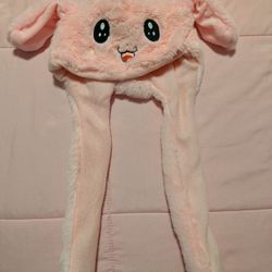 Bunny Hat With Pop-up Ears