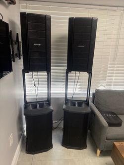 Bose F1 model 812 and powered subwoofer pair