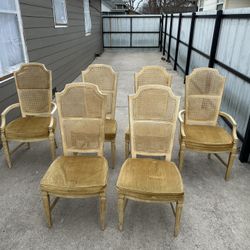 Juego De 6 Sillas 🪑 Antiguas 