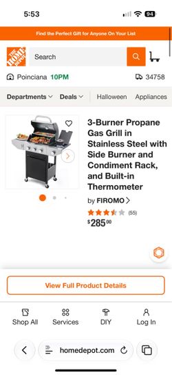 New Gas grill