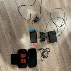 Nintendo Switch Red And Blue