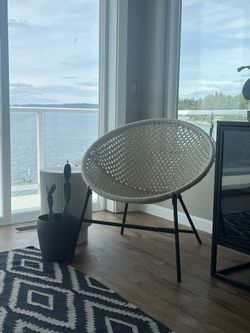 Boho/Mid-Century Style Lounge Chair