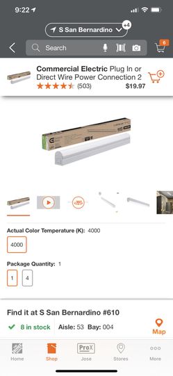 2 Ft LED Strip Light 