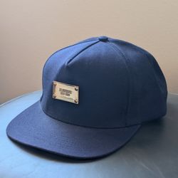 RARE Supreme x Starter Metal Plate Cap - Navy (Authentic)