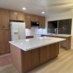 White Oak Shaker Cabinet