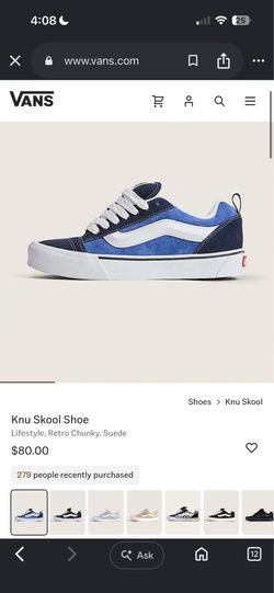 Knu Skool Shoe size 6