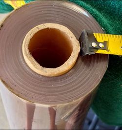 Clear Vinyl Plastic Roll 36” Flexible 12 Gauge- Waterproof!