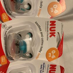 NUK pacifiers