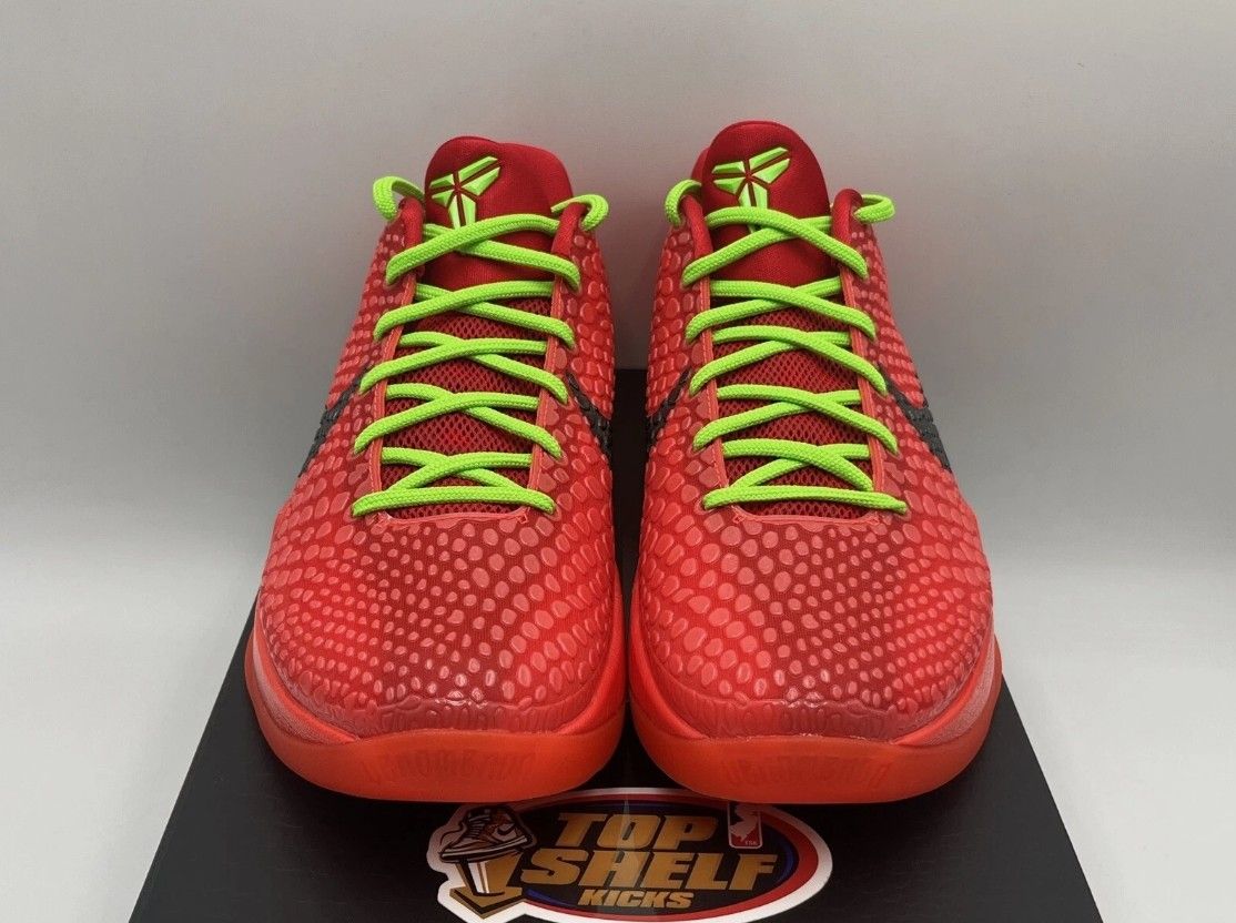 New Nike Zoom Kobe 6 Protro Reverse Grinch 2023 Size 12