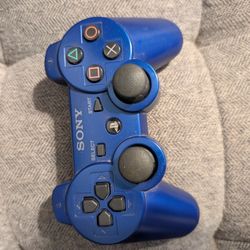 PS3 Blue Controller 