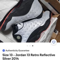 Jordan 13 Reflective 