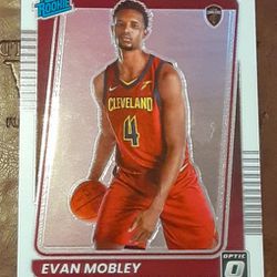 Evan Mobly Rookie Card #175 Optic Rated Rookie 