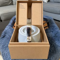 Caraway Whistling Tea Pot Gray