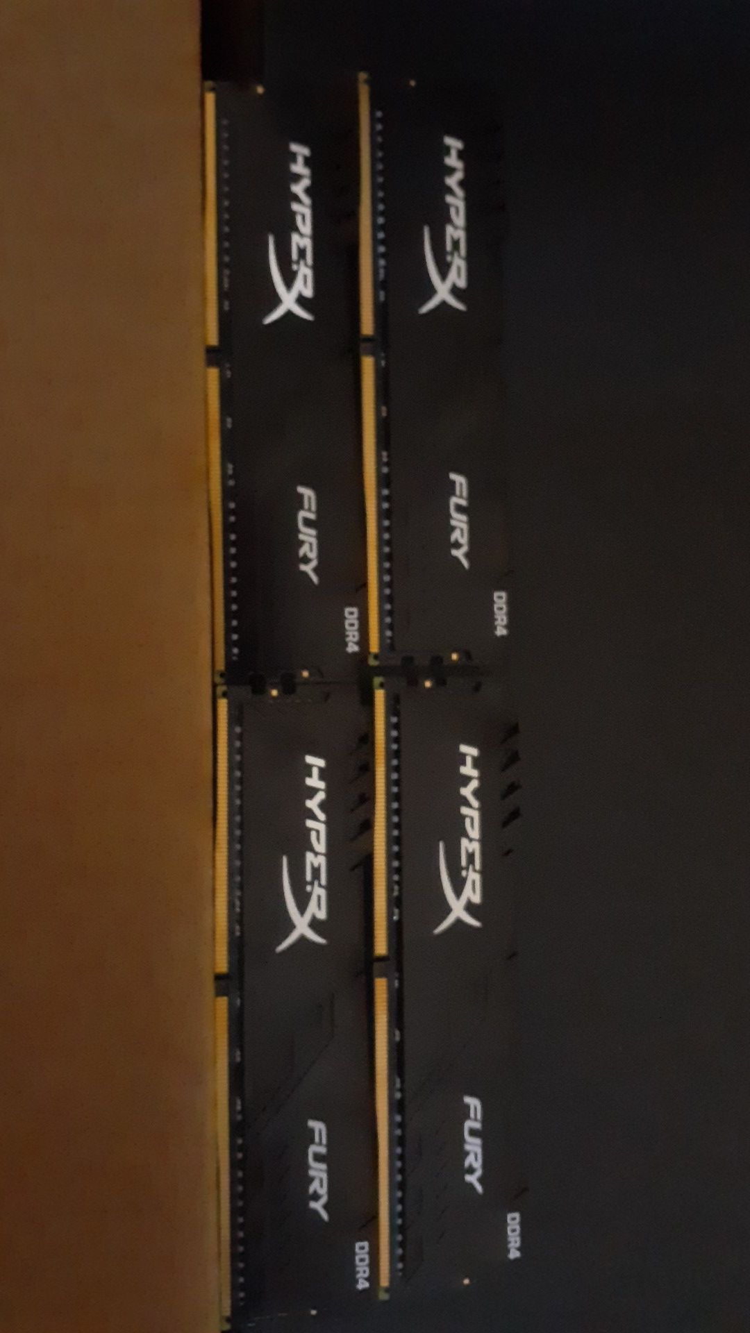 Hyperx fury 64Gb kit of 4