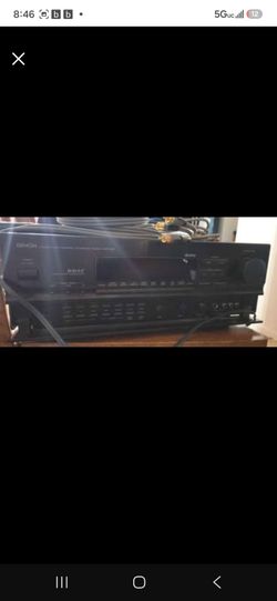 Denon avr2500 receiver