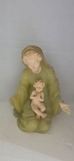 Madonna and Child Religious Figurine