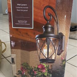 Allen & Roth Wall Lantern Brand New