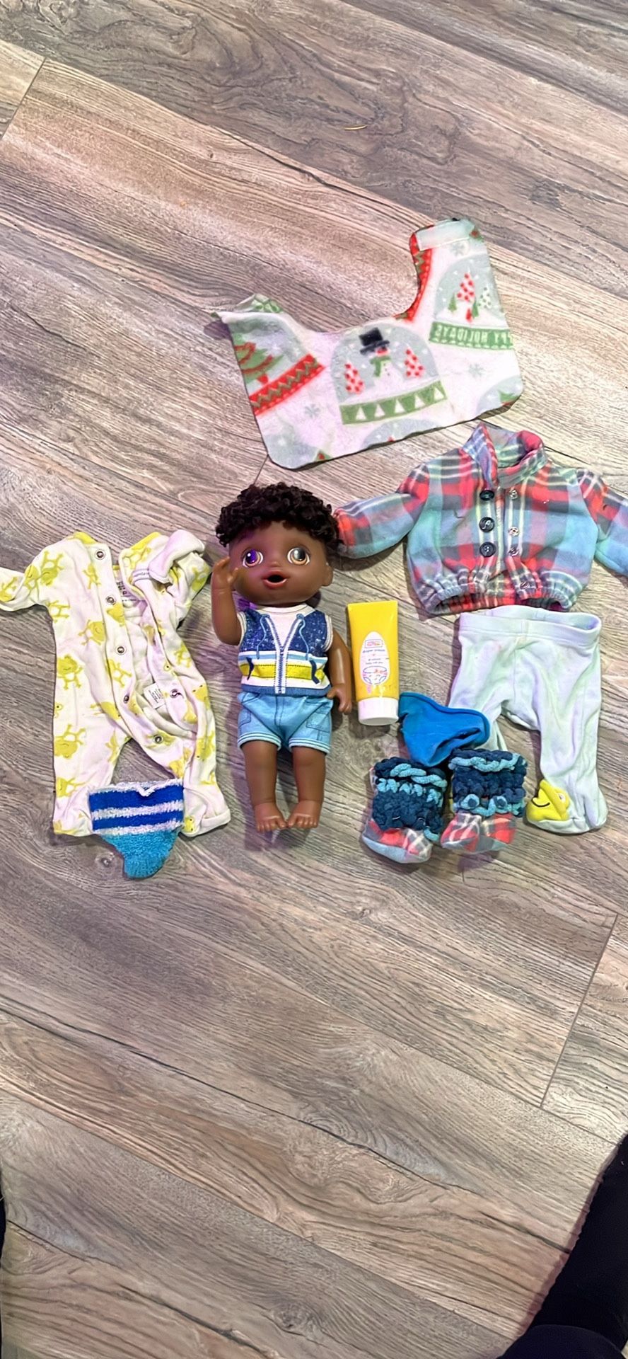 Baby Alive Doll With Cloths 