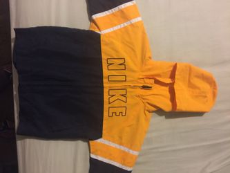 Hooded Nike windbreaker jacket