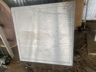 Large Flush Mount Stainless Enclosure Approx 3’x3’