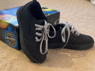 Black Heelys Shoes size 1