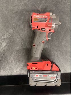 Milwaukee M18 stubby 3/8 impact