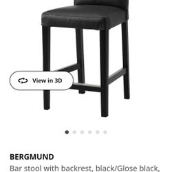 Kitchen Counter Stool Your Choice Black Or Brown One Left Of Each