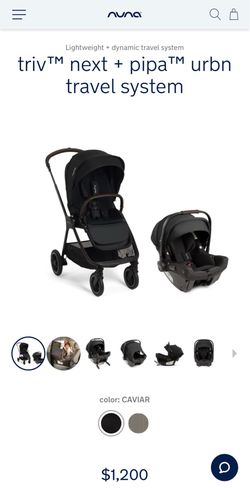triv™ next + pipa™ urbn travel system