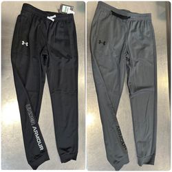 Boys Under Armour Tapered Joggers Brand New With Tags All Sizes Available 