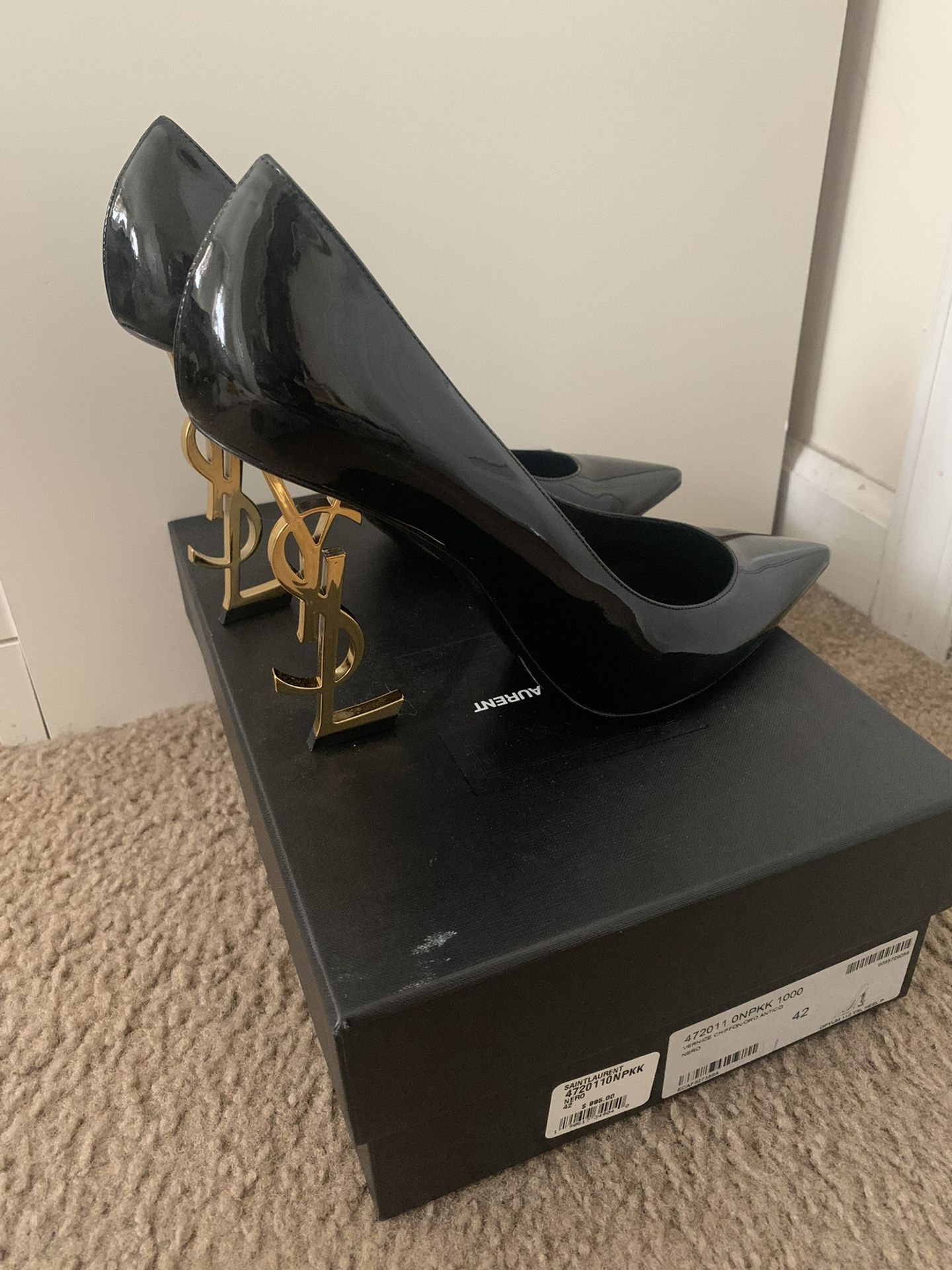 YSL OPYUM PUMPS SIZE 42