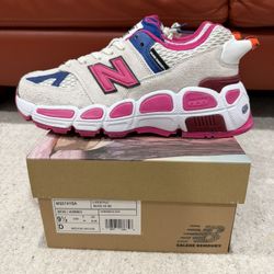 new balance 574 yurt salehe bembury universal communication workwear white 9.5 