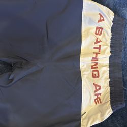 Bape red, white and blue Sweatpants 