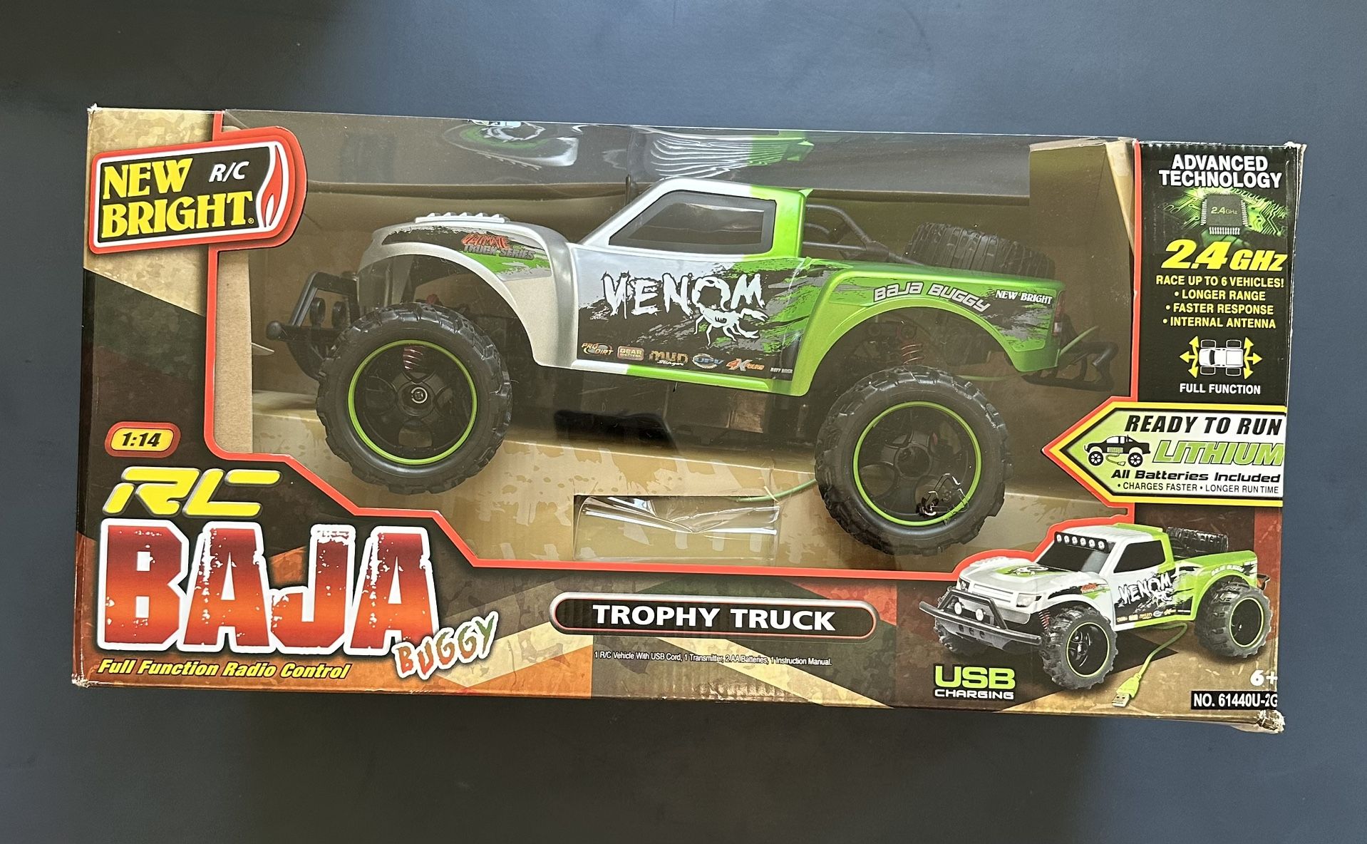 Baja Trophy Truck Car Toy Full Radio Control