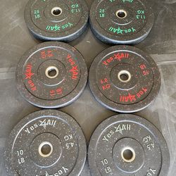 Bumper Plates Set