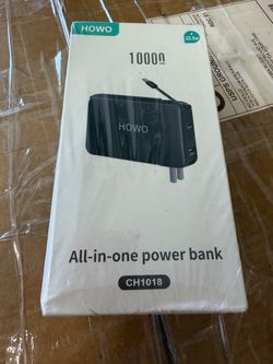 HOWO All-in-One Power Bank 10000mAh