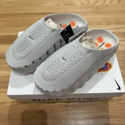 Nike Mind 001 Slide Light Smoke Grey Women’s 10/ Men’s 8.5