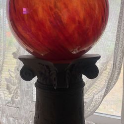 Garden  Glass Balls  On Stands. 