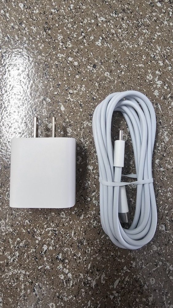 1-Pack Charging Cable With Power Adapter