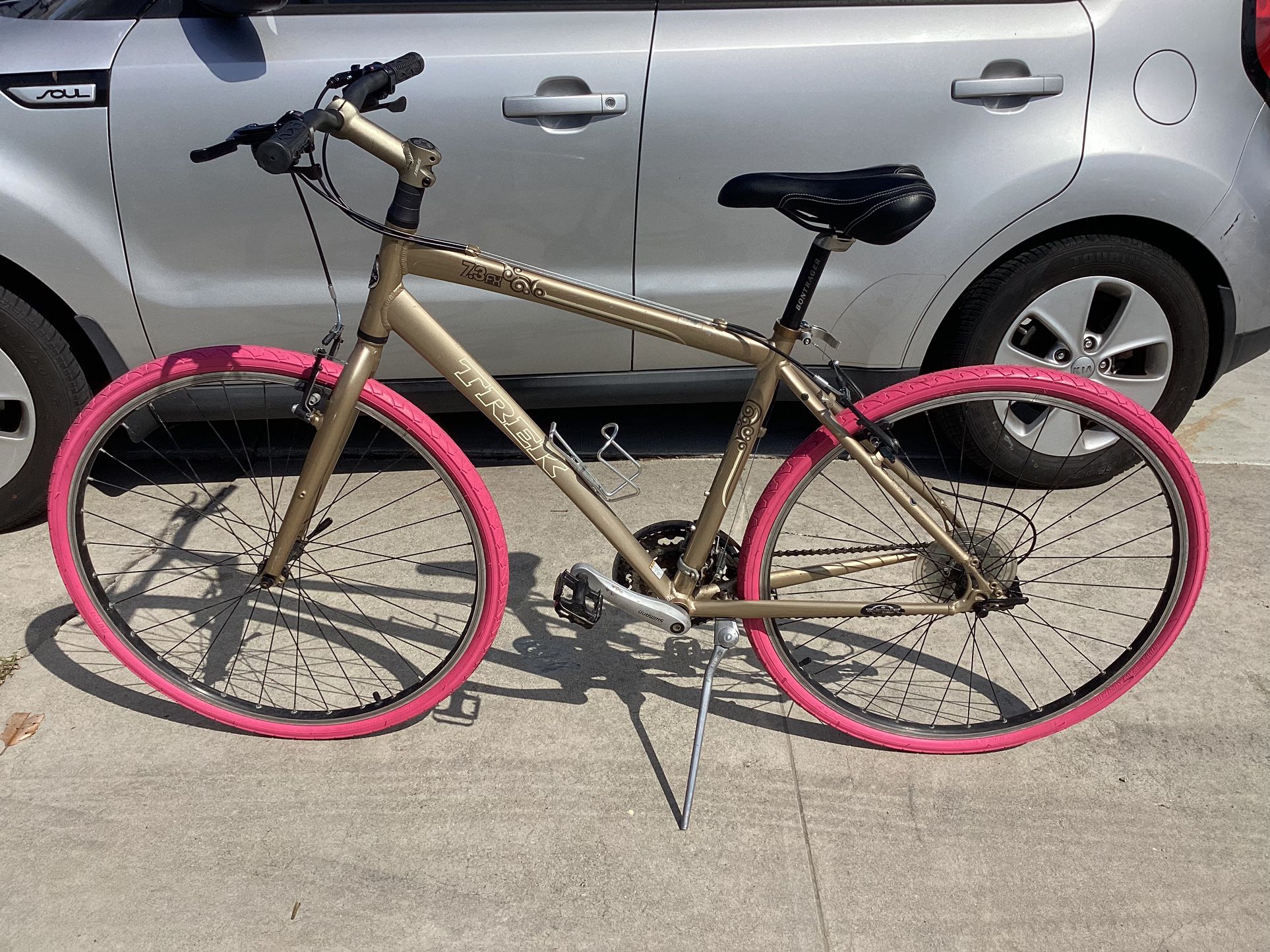 700X38C Road Trek E.S-1976—7,3 FX Aluminum Bike For Mens 8 Speed Excellent Condition The Parts All News Only The Frame Is Used $175