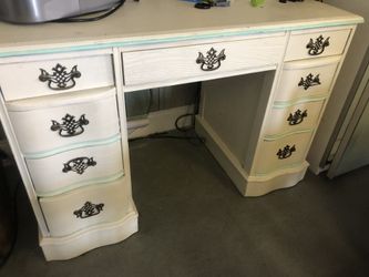 Repainted desk