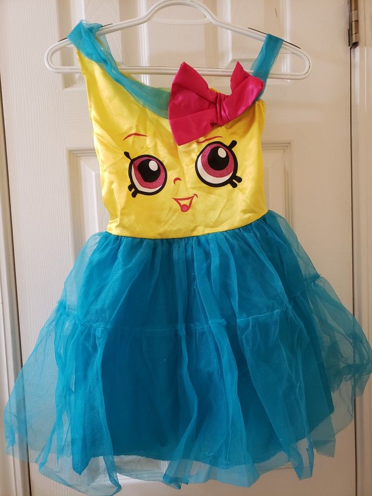 Shopkins Cupcake Dress Girls Child Medium 7/8