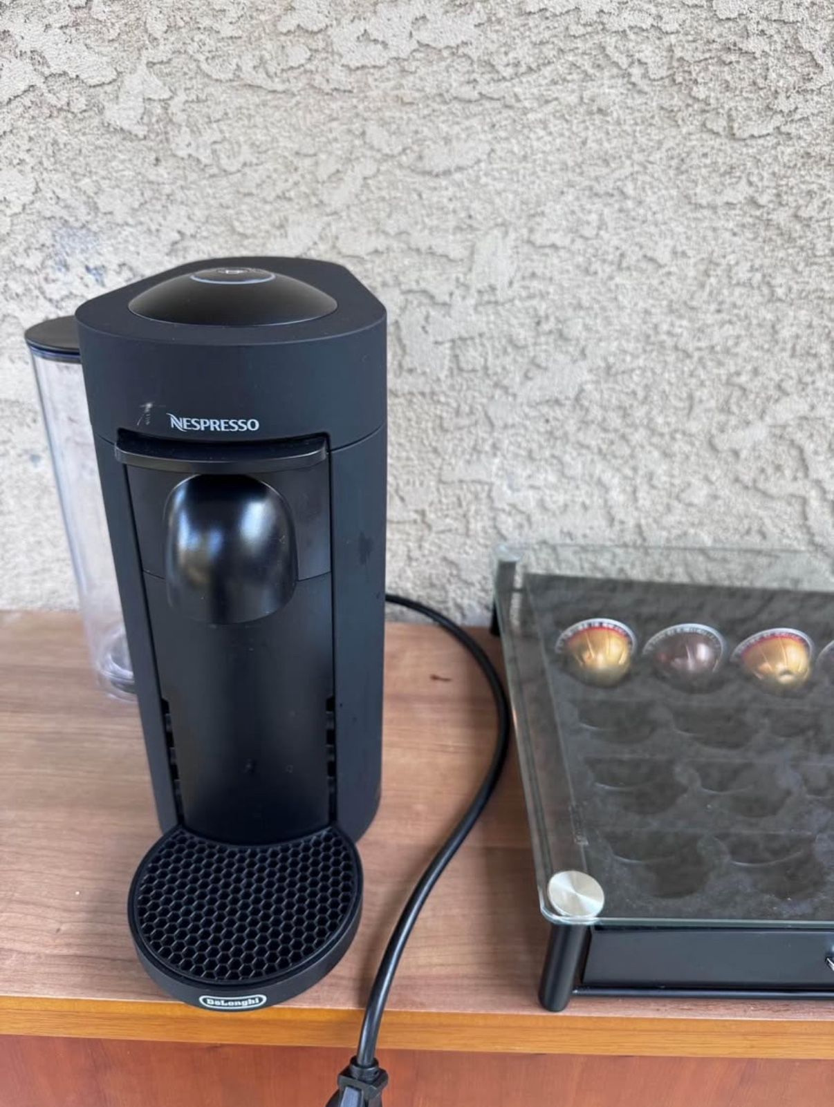 Nespresso Coffee Maker & Pods Stand