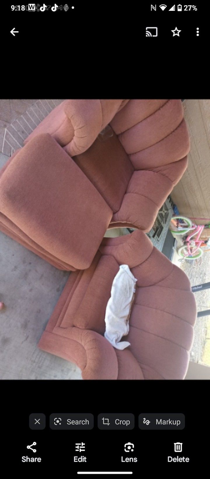 Chairs And Ottoman