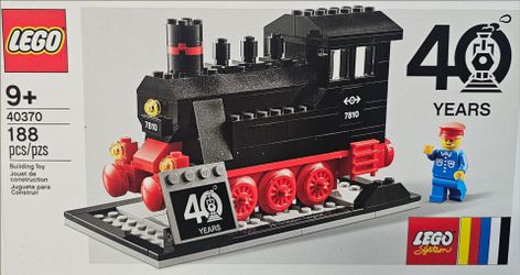 LEGO 40370 Steam Engine 40 Years Set