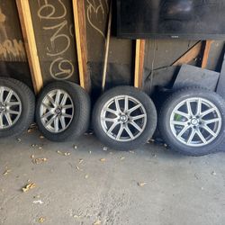 Rims And Good Snow Tires 17 Inch