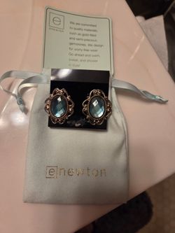 Clip-on earrings by Elizabeth Newton