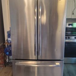 GE French Door refrigerator 27cu 