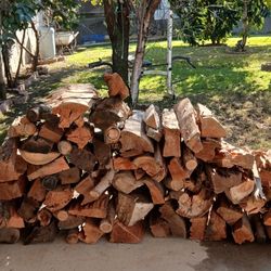 Dry Split Almond Mix Firewood!!Ready Too Burn Seasoned Wood!!!