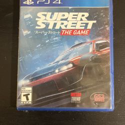 Super Street The Game Only For Ps4