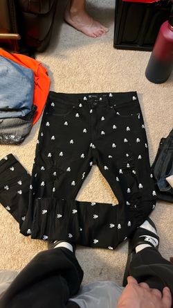 Skelton skinny jeans
